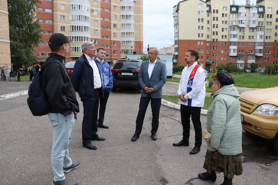 Депутат Госсовета Чувашии Андрей Александров провел встречу с жителями Московского района г. Чебоксары