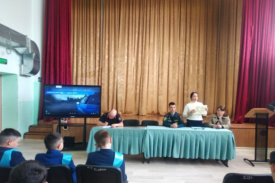 В Комсомольском округе ведется работа по профилактике дорожно-транспортного травматизма и пожаров