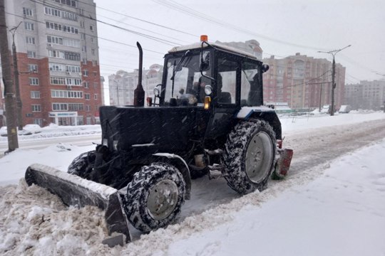 На улицы Чебоксар  выведено 78 единиц техники и 115 рабочих