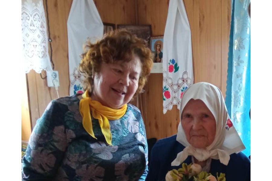 95-летний юбилей отметила Иванова Ирина Егоровна