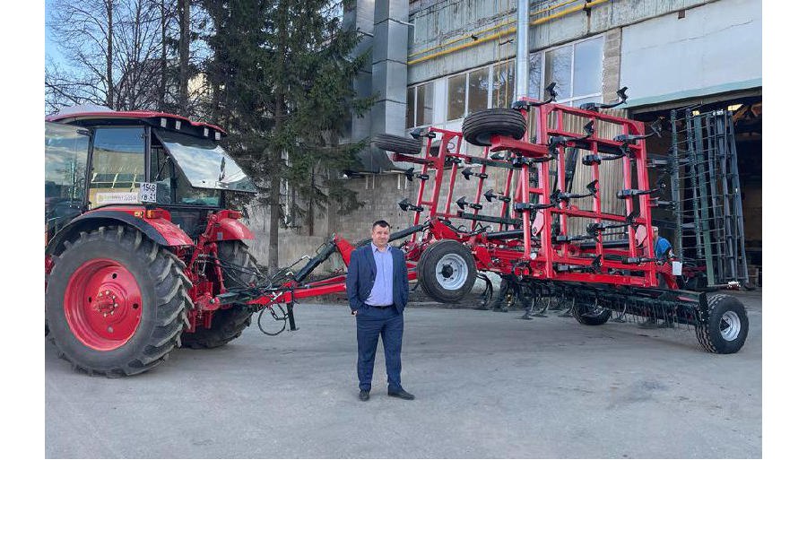 Трактор и культиватор купил по господдержке фермер из Шемуршинского округа Чувашии