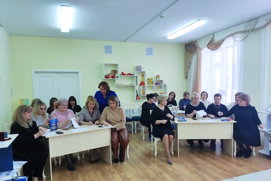 В столичном детском саду проходят стажировки для менеджеров образования города Шумерля