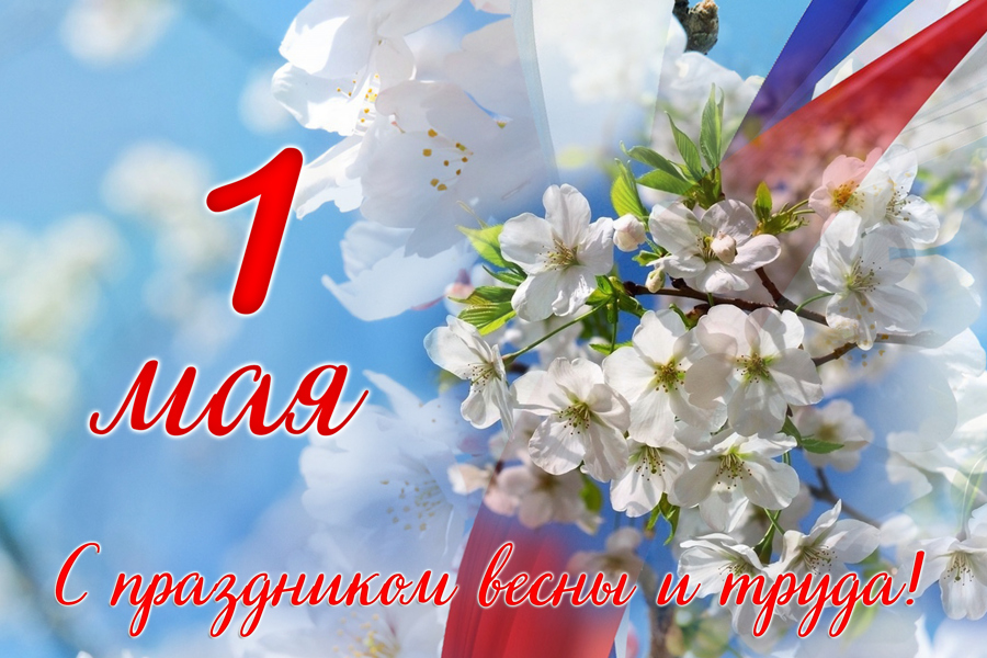 Поздравление главы Шемуршинского муниципального округа С.А.Галкина с Праздником Весны и Труда