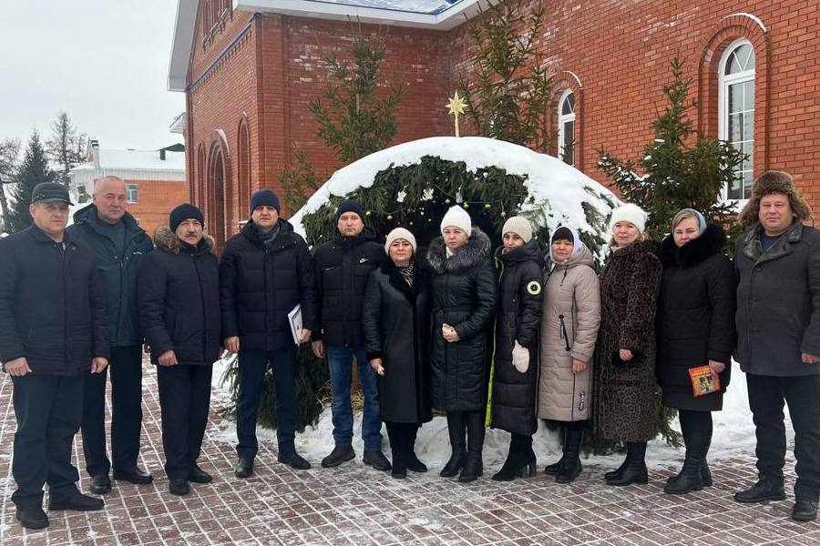 В храмах Шемуршинского МО прошли Рождественские богослужения