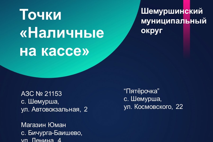 Информируем о перспективных форматах получения финансовых услуг, включая сервис «наличные на кассе».