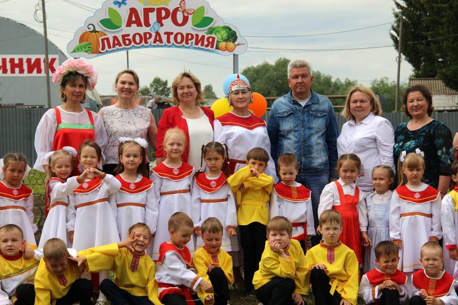 В детском саду «Солнышко» открылась первая в Моргаушском  округе агролаборатория: «пусть она станет для детей кузницей счастья»