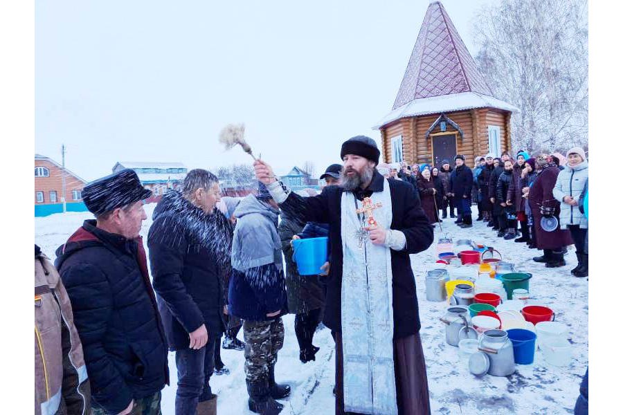 Крещение Господне в селах и деревнях Лащ-Таябинского территориального отдела