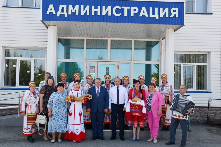 Батыревский муниципальный округ  с рабочим визитом посетила делегация  Ардатовского  муниципального  района  Республики Мордовия