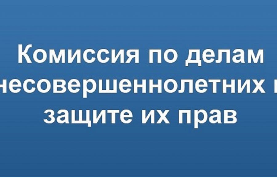 Ленинский район: комиссия по делам несовершеннолетних рассмотрела административные дела