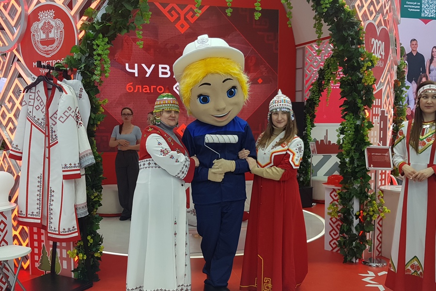 В Дни строительства и ЖКХ стенд Чувашии на выставке «Россия» посетили порядка 9 тысяч гостей