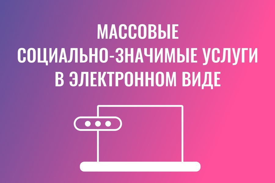 Социально-значимые услуги Ибресинского муниципального округа в электронном виде