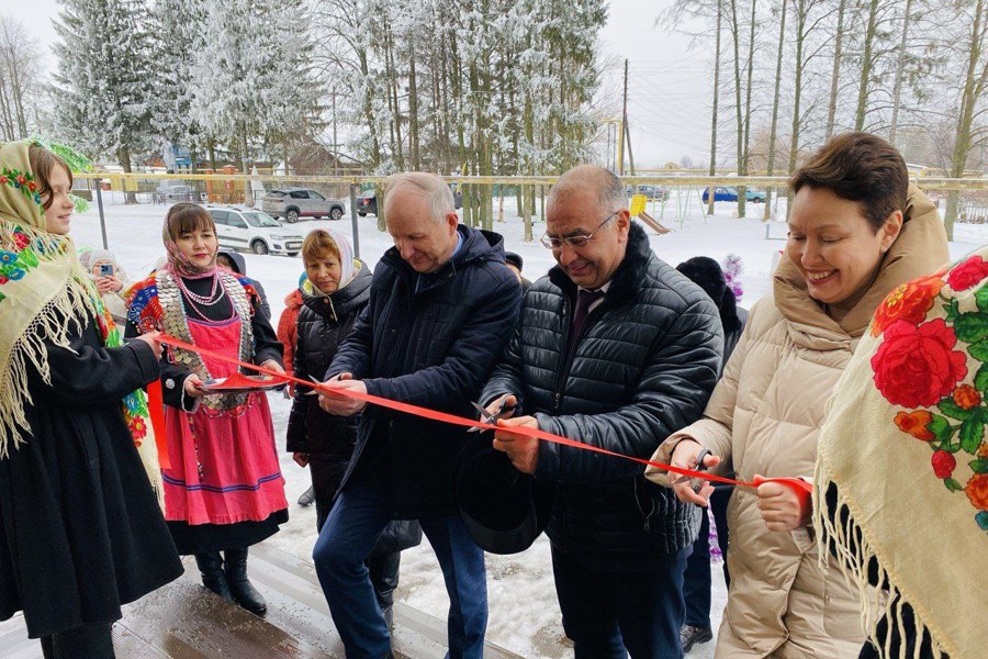 Татьяна Казакова приняла участие в открытии нового Дома культуры в Красночетайском муниципальном округе