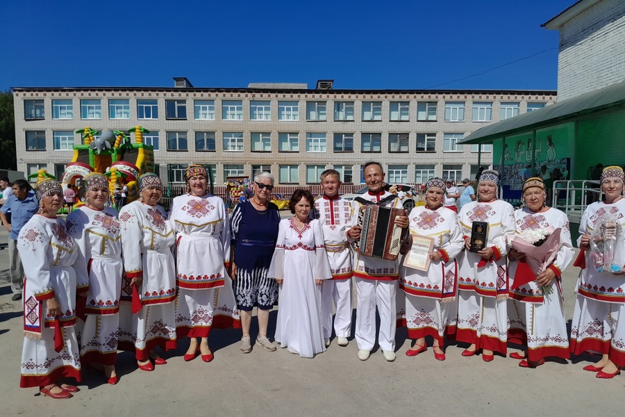 Народный хор чувашской песни выступил в Звениговском районе