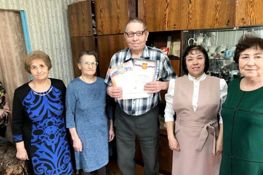 75-летний юбилей отметил заслуженный учитель Чувашской Республики Николай Андреевич Катейкин
