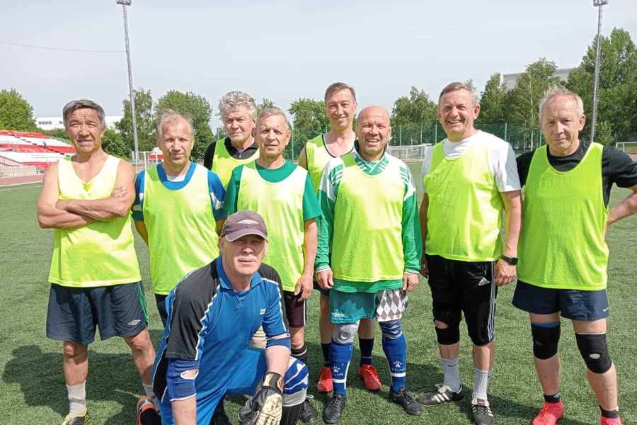 Ветераны спорта г. Чебоксары готовятся к первенству Межрегионального футбольного союза «Приволжье»
