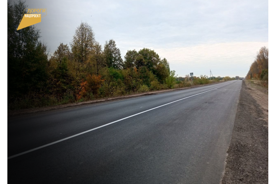 В Чувашии по национальному проекту завершен ремонт на двух участках автомобильной дороги «Сура»