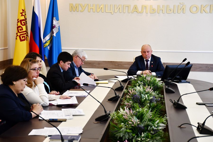 В администрации Батыревского муниципального округа состоялось еженедельное рабочее совещание