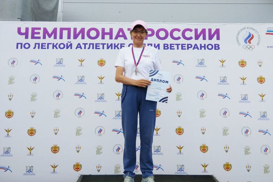 28 июля в столице Чувашии был дан старт чемпионату России по легкой атлетике среди ветеранов