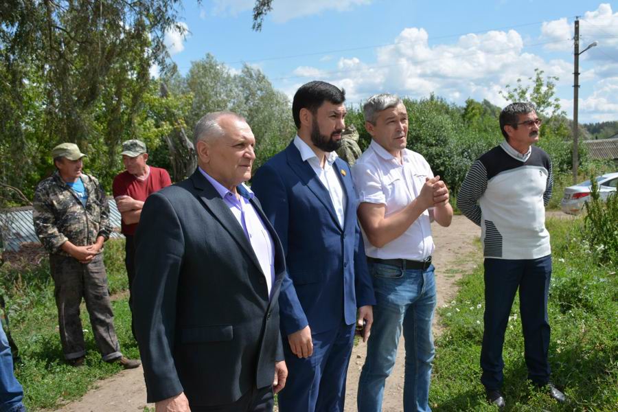 Рабочая поездка депутата Госсовета Чувашии Романа Алексеева в Вурнарский МО