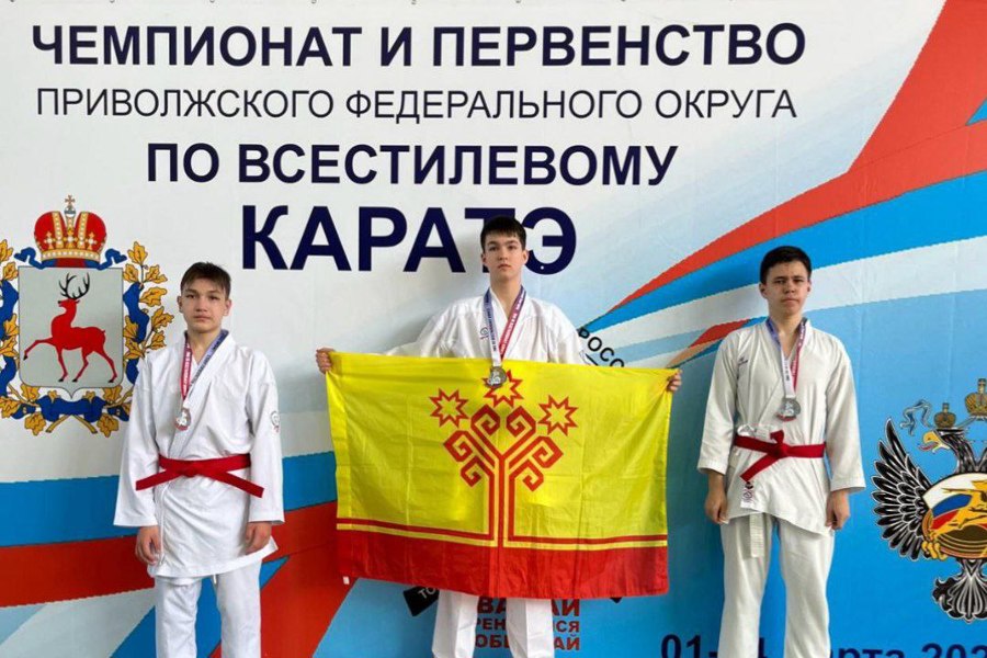 Сборная Чувашии выиграла медали всероссийских соревнований по всестилевому катарэ