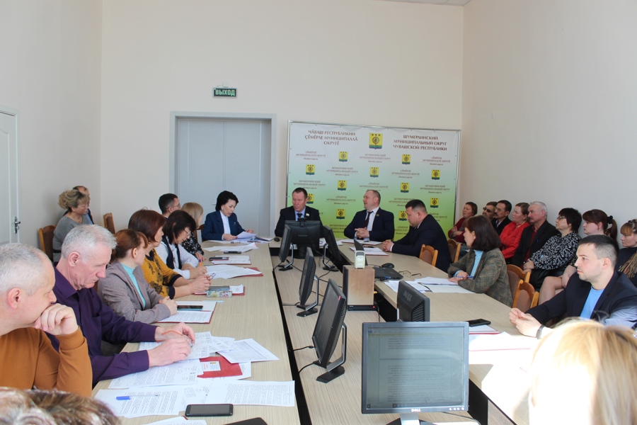29 марта в администрации состоялось очередное заседание Собрания депутатов Шумерлинского муниципального округа