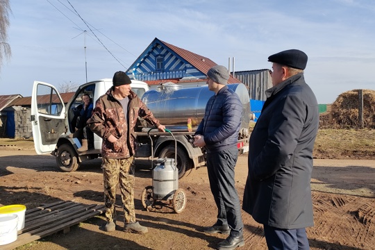 Встреча с жителями деревень Таганы и Поваркасы