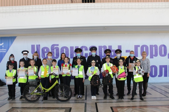 Второй отборочный этап Олимпиады по правилам дорожного движения среди обучающихся общеобразовательных учреждений города Чебоксары