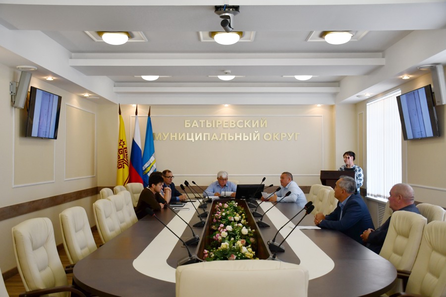 Проведено заседание Градостроительного совета администрации Батыревского муниципального округа