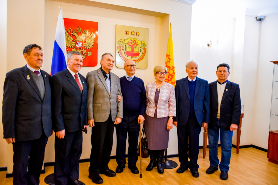В Национальной библиотеке Чувашской Республики состоялось мероприятие, посвященное юбилею Александра Петрова