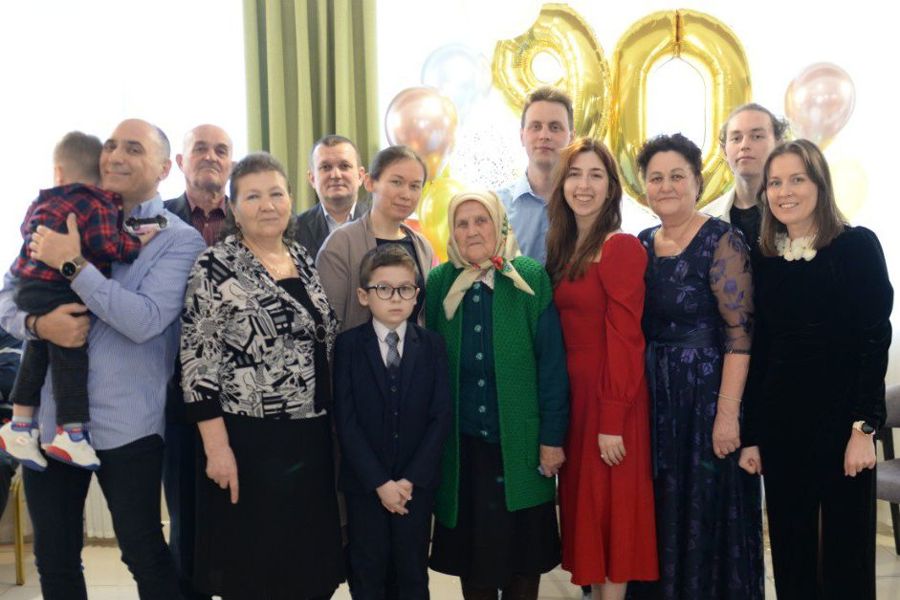 Зоя Матвеевна Самылкина из села Красные Четаи отметила свой 90-летний юбилей