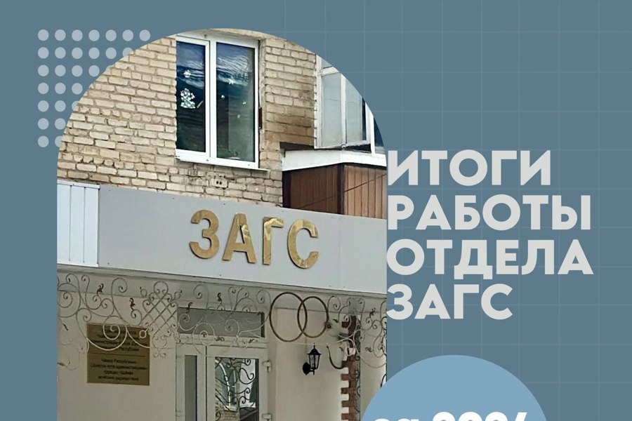 Итоги работы отдела ЗАГС