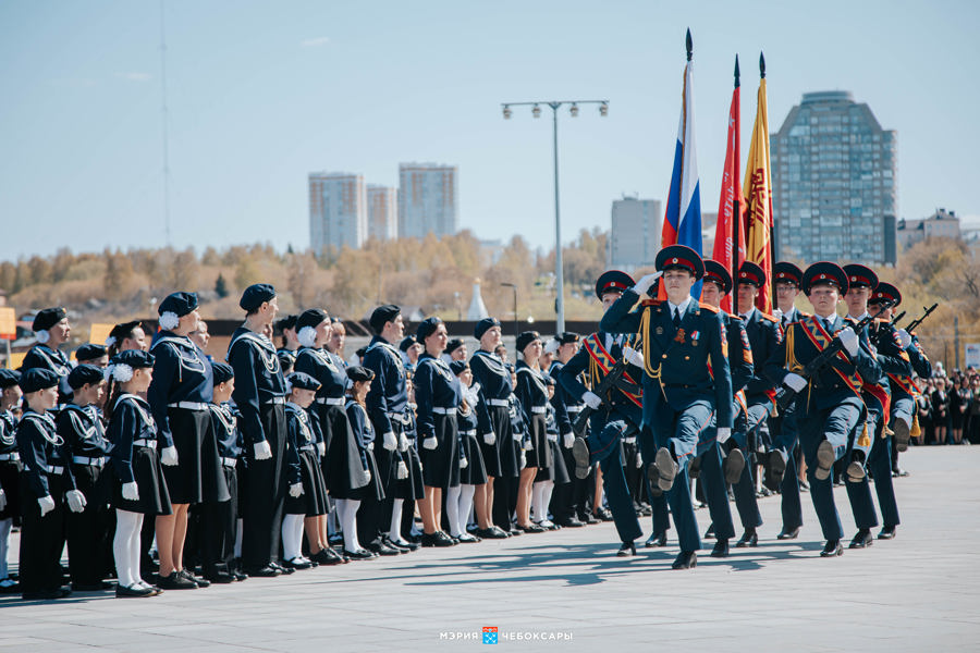 Афиша праздничных мероприятий в рамках Дня Победы в городе Чебоксары