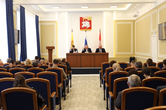 Состоялось очередное заседание Собрания депутатов Яльчикского муниципального округа первого созыва