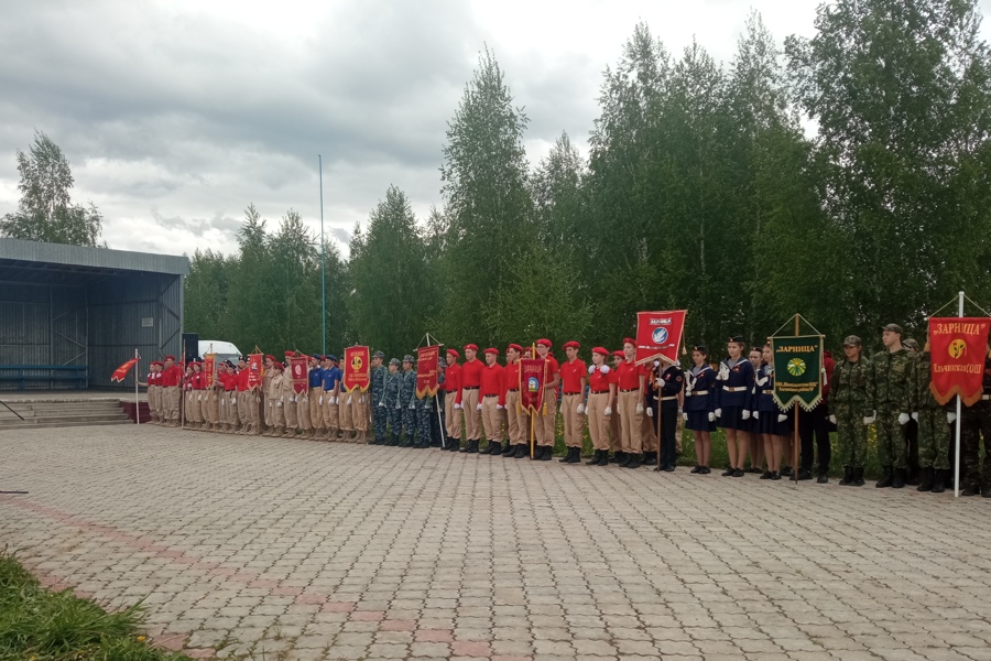 В Яльчикском муниципальном округе начались финальные игры юнармейского движения «Зарница и «Орленок»