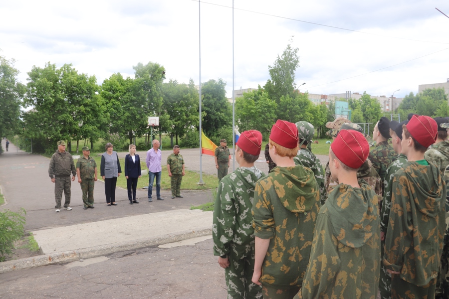 Открытие военно-полевых сборов в Алатыре