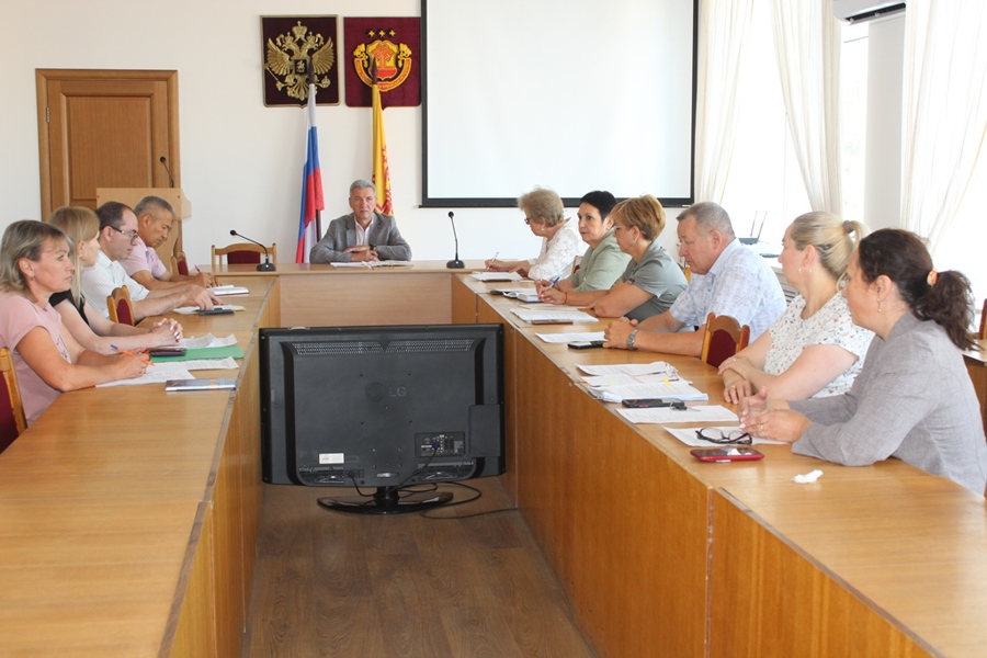 Состоялось заседание Координационного центра Урмарского МО по вопросам социальной поддержки граждан, призванных на военную службу по мобилизации