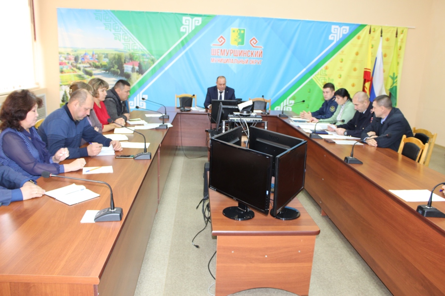 Заседание комиссий по содействию лицам, отбывшим наказание в местах лишения свободы и координирующего органа(штаба) народной дружины Шемуршинского муниципального округа