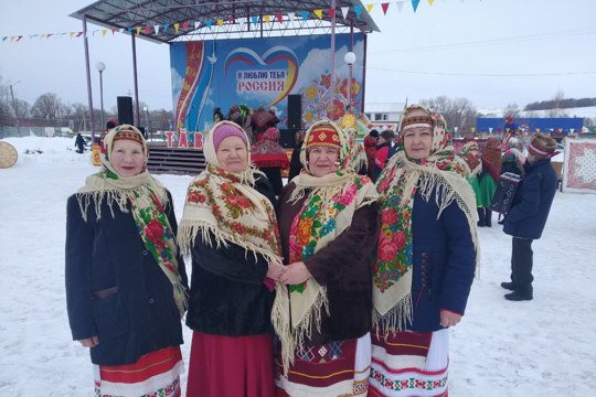 В Янтиковском округе проводили зиму