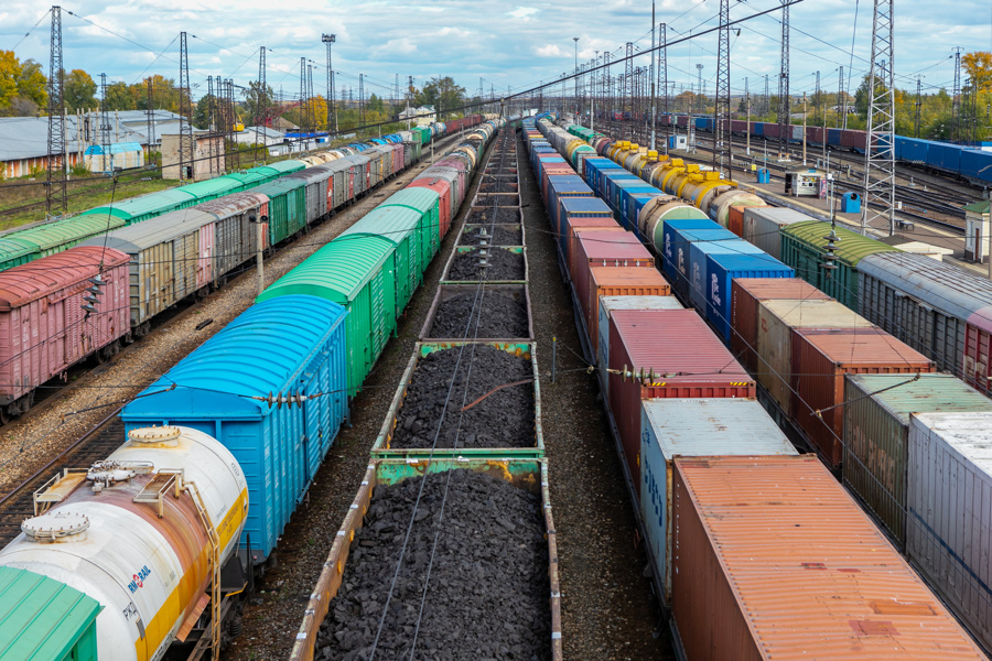Погрузка на железной дороге в Чувашской Республике выросла на 2,9% в январе-ноябре