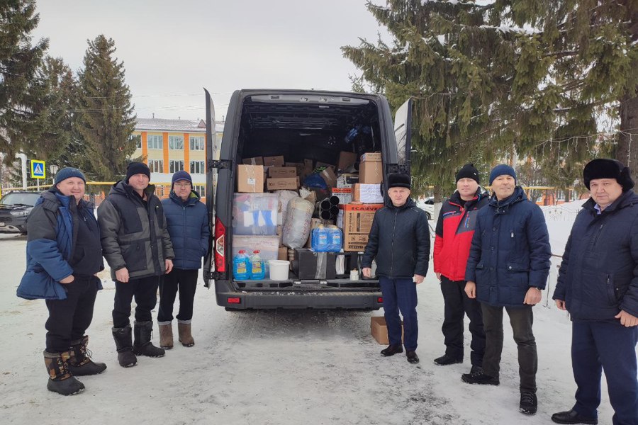 Очередную партию гуманитарной помощи в зону СВО отправили жители Красночетайского округа