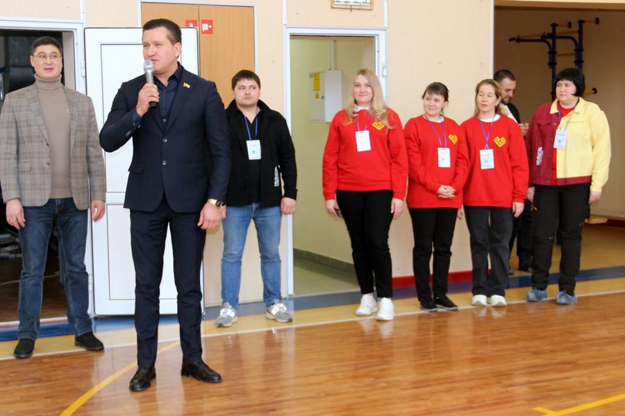 Окрытие республикансого зимнего  слета Советов работающей молодежи Чувашской Республики