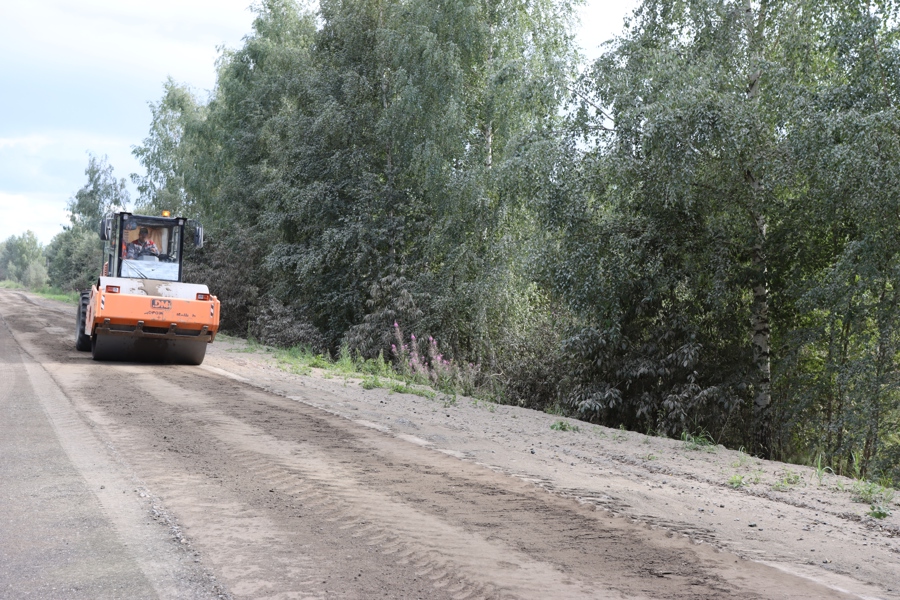 Разрушенные при строительстве М-12 региональные дороги приводят в порядок