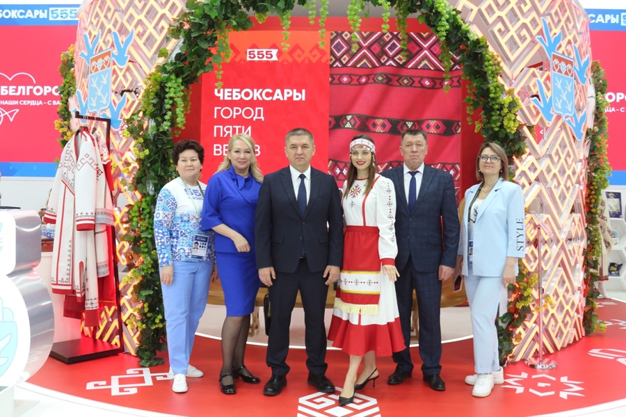 О 555-летии города Чебоксары узнали посетители международной выставки-форума «РОССИЯ»