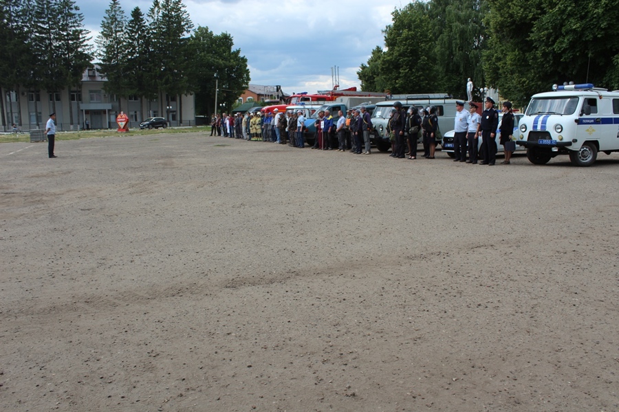 В Урмарском муниципальном округе прошли учения по антитеррористической направленности