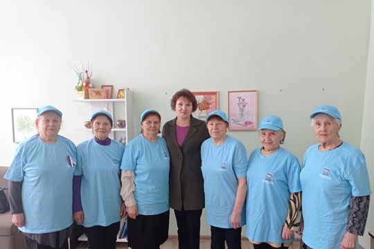 Серебряные волонтеры в гостях в архиве Янтиковского муниципального округа
