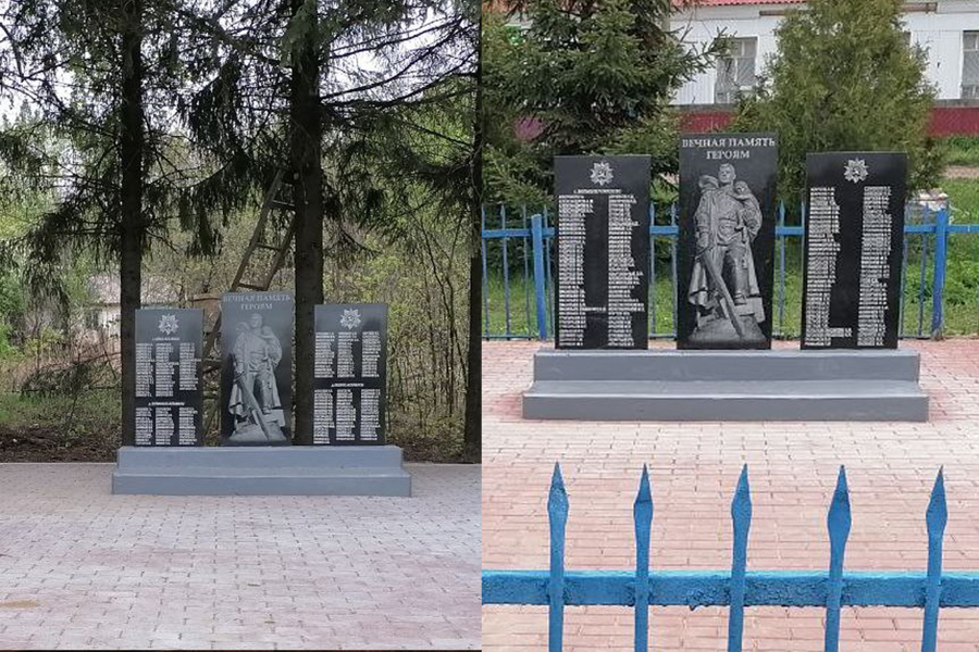 По инициативным проектам в Чувашии отремонтировали памятники воинам Великой Отечественной войны