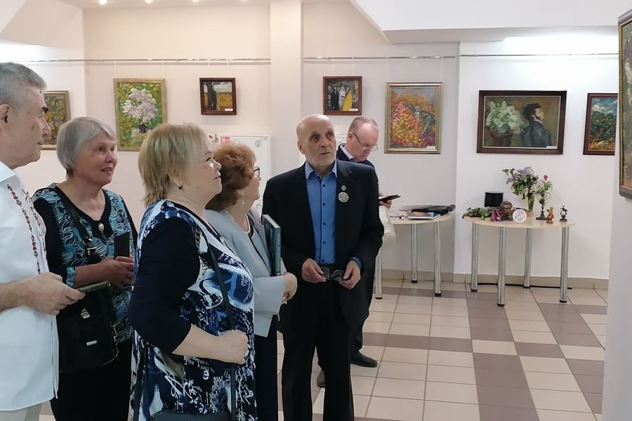 В Национальной библиотеке Чувашии открылась выставка «Нижегородское кантри»  к юбилею А.С. Пушкина
