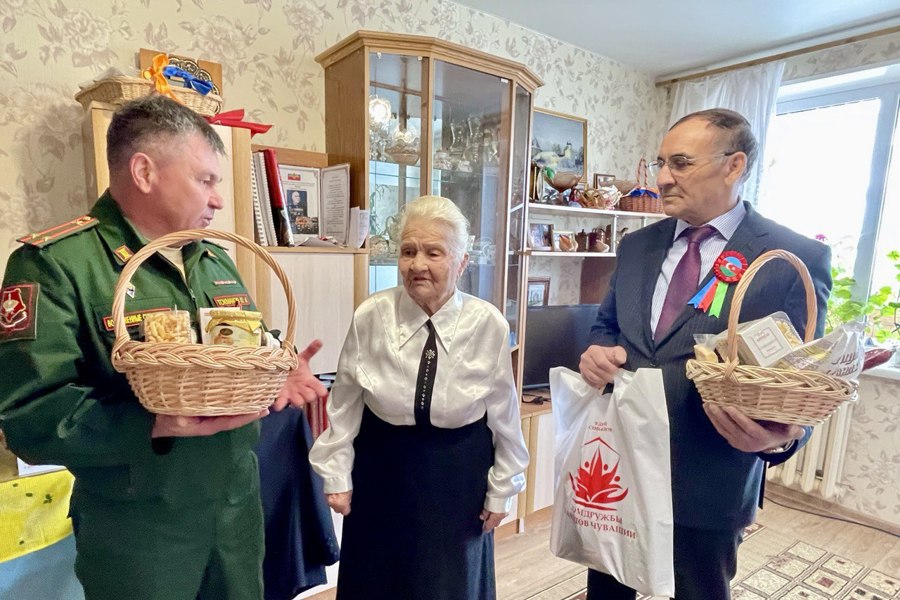 Дом дружбы народов Чувашской Республики присоединился к всероссийской патриотической акции «В гости к ветерану»