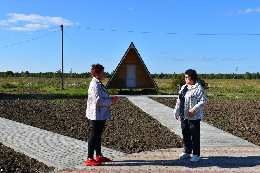 Глава Алатырского округа с  рабочим визитом посетила туристическую базу «Зеленая Долина»