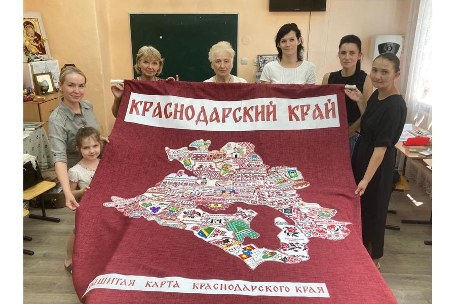 Участник фестиваля «Вышитая Россия» в Чувашии - Краснодарский край